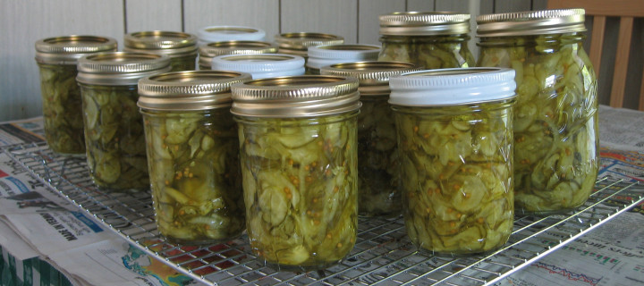 Nana’s bread and butter pickles