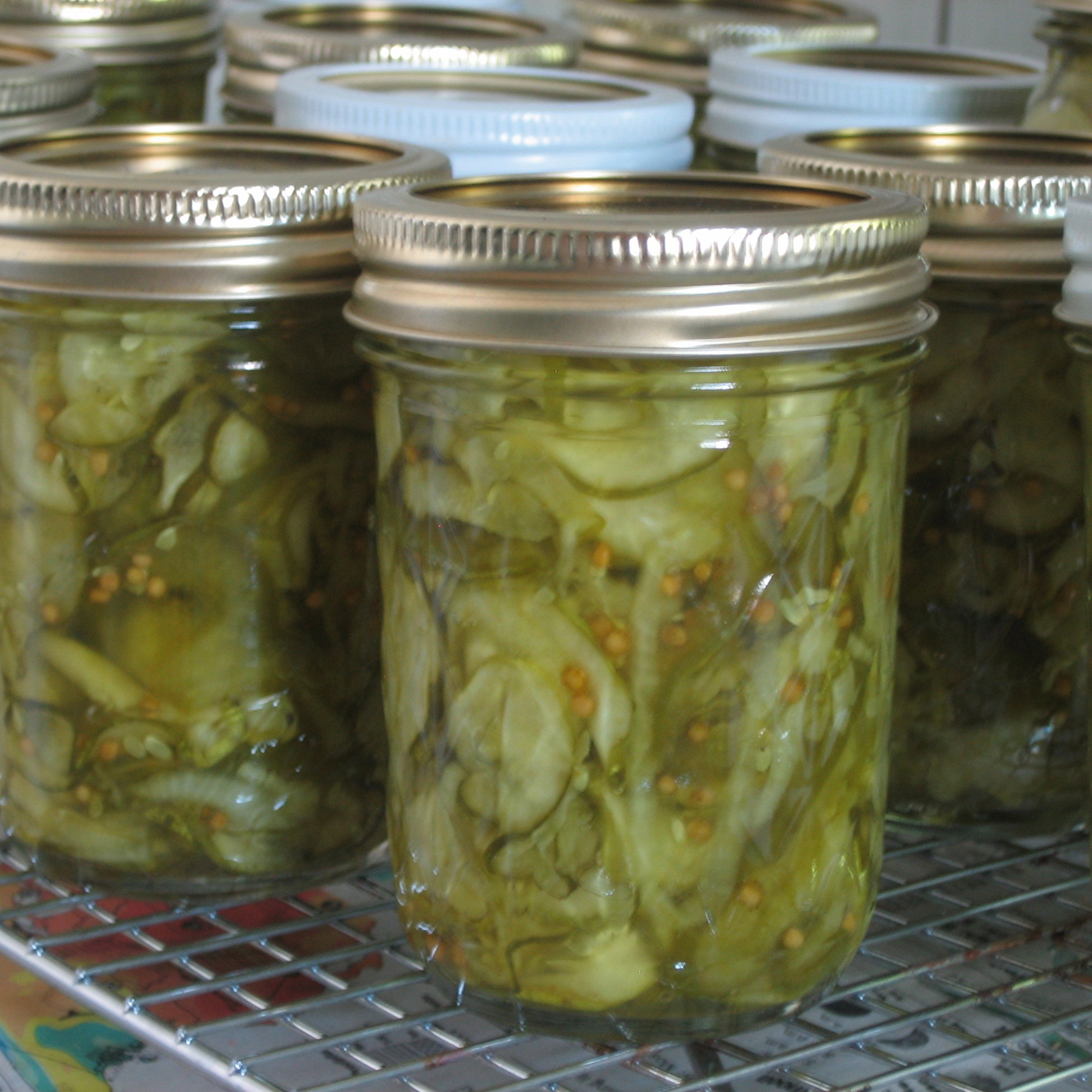 bread and butter pickles