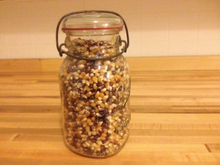 jar of popcorn