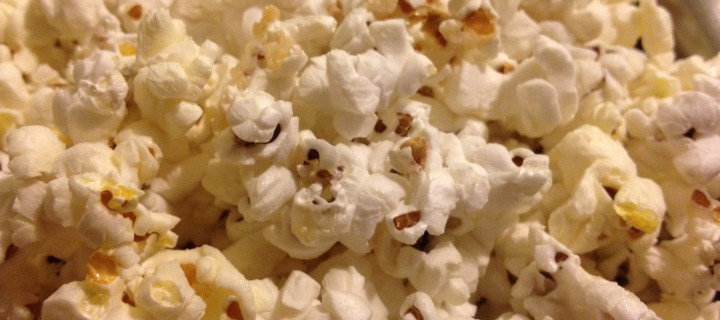 Corn that has been popped Corn that has been popped